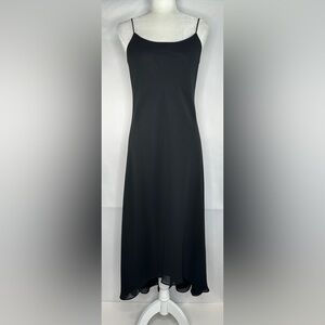 Papell Boutique Evening Dress Black‎ Cocktail Whimsigoth Dark Romantic Sz 10